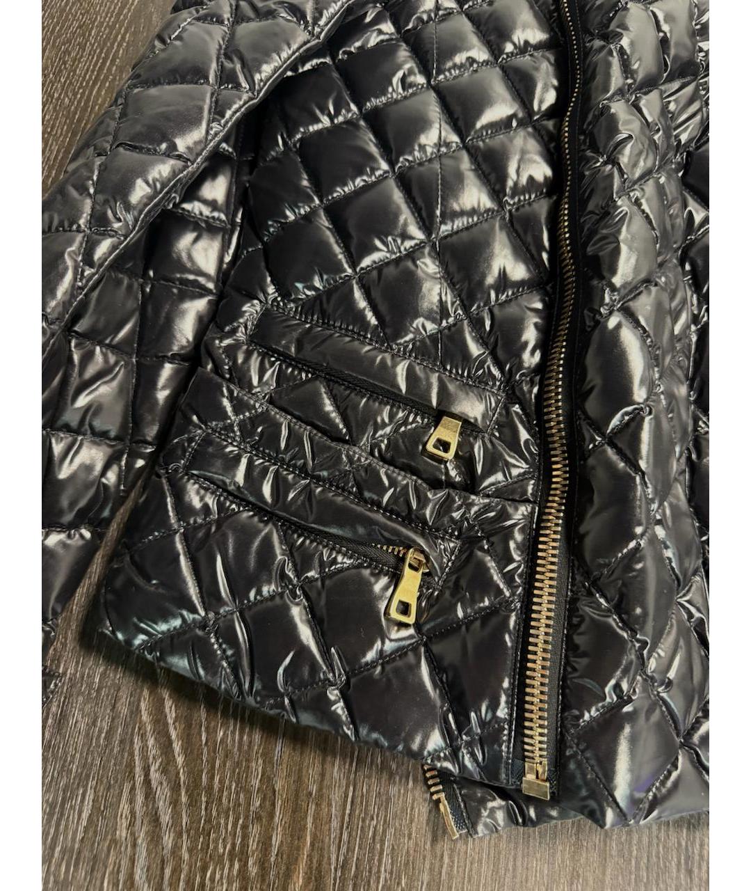 BALMAIN Черная полиамидовая куртка, фото 4