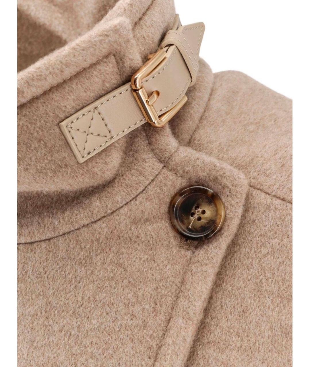 MAX MARA Бежевая кашемировая куртка, фото 3