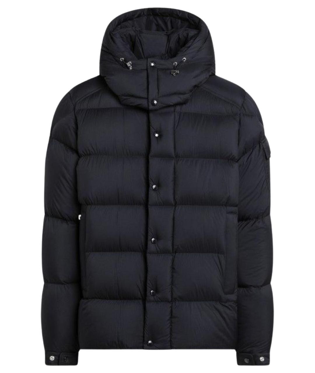 MONCLER Синяя полиамидовая куртка, фото 1