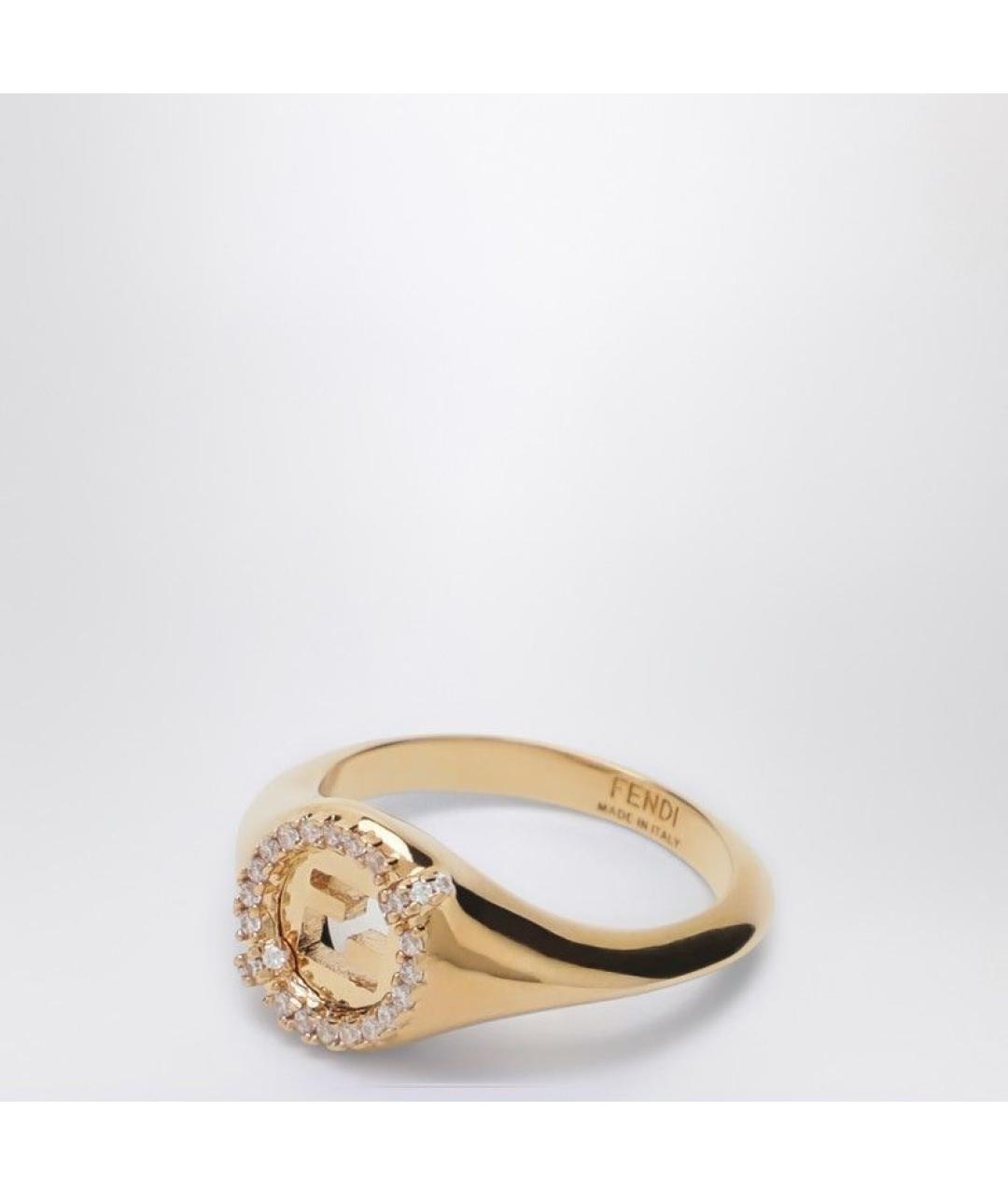 FENDI Золотое кольцо, фото 2