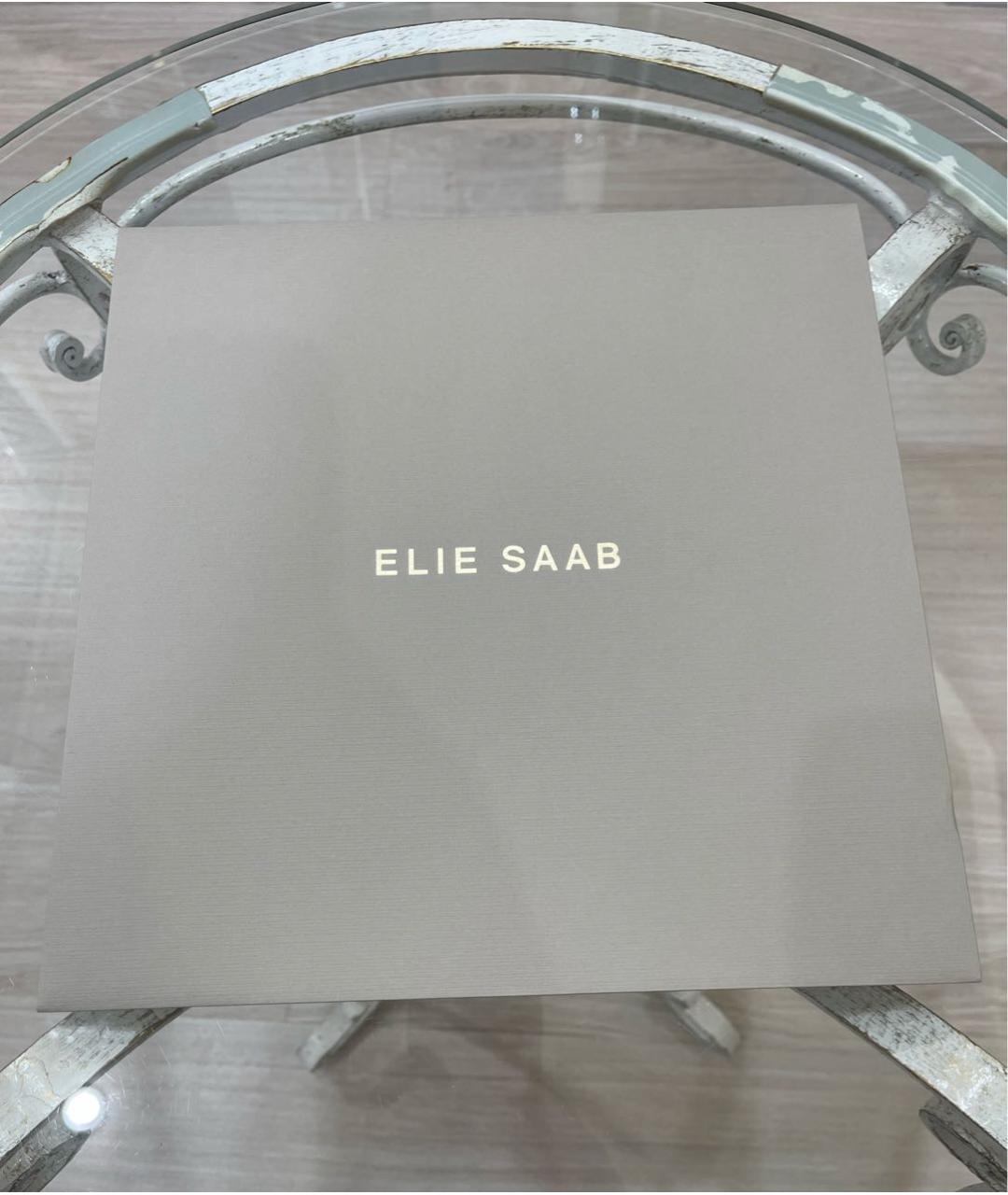 ELIE SAAB Бежевый шелковый шарф, фото 4