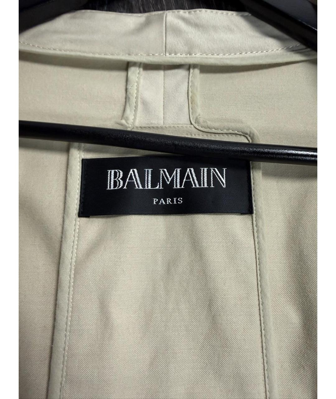BALMAIN Бежевая рубашка, фото 7