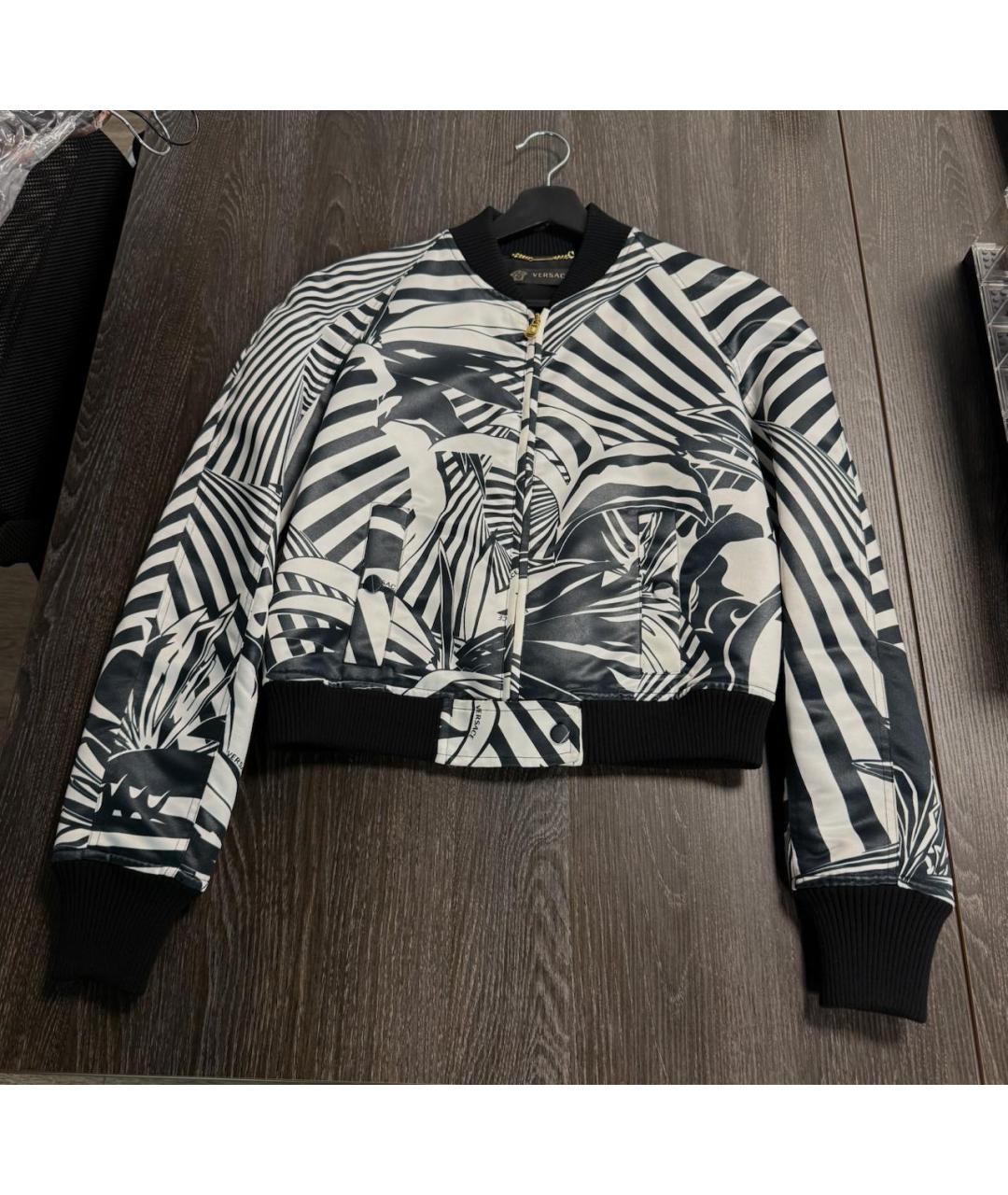 VERSACE Атласная куртка, фото 8