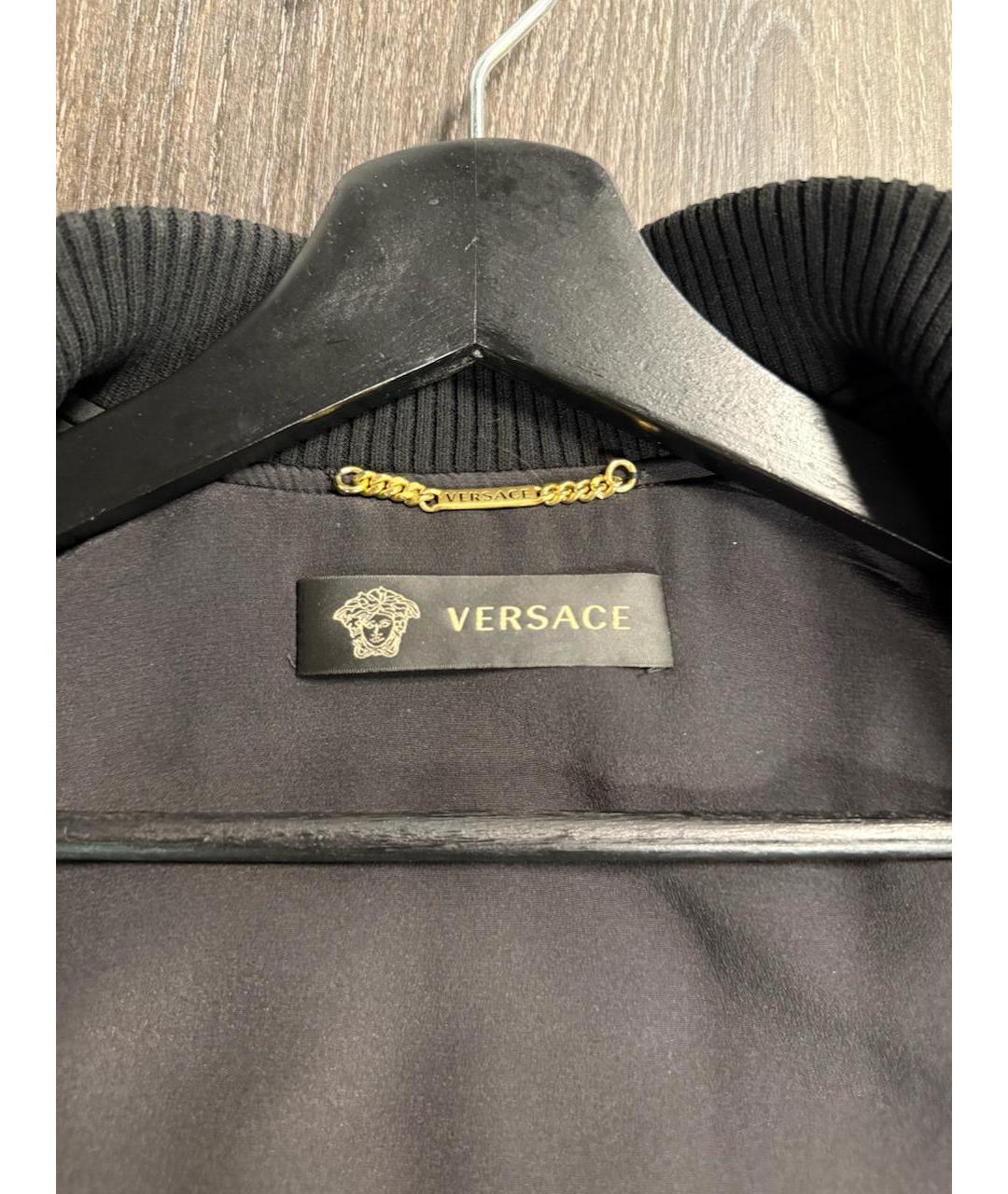 VERSACE Атласная куртка, фото 2