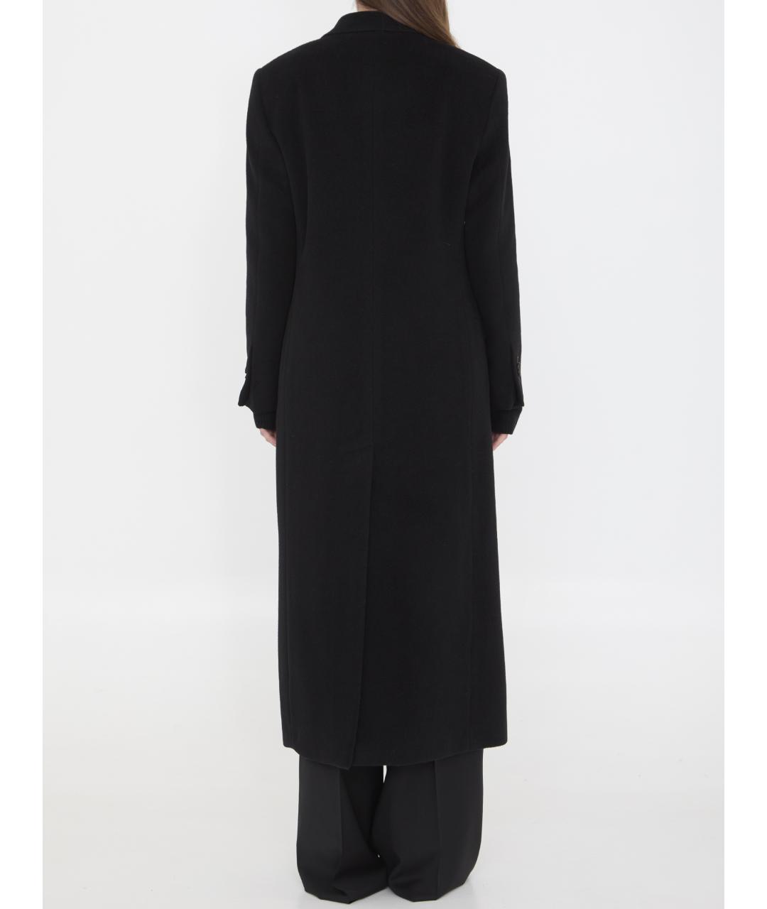 TAGLIATORE Черное шерстяное пальто, фото 4