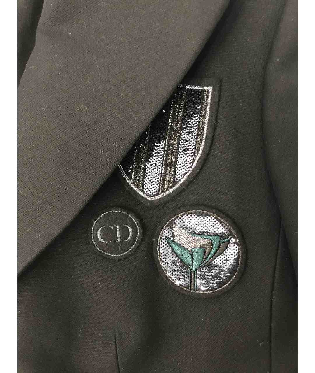 CHRISTIAN DIOR PRE-OWNED Черный жакет/пиджак, фото 3