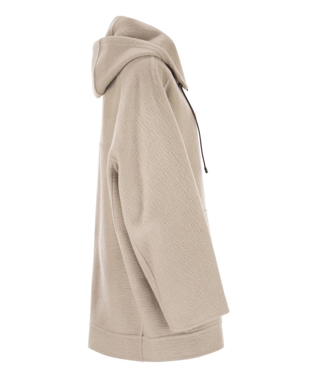 MAX MARA Бежевое кашемировое пальто, фото 3