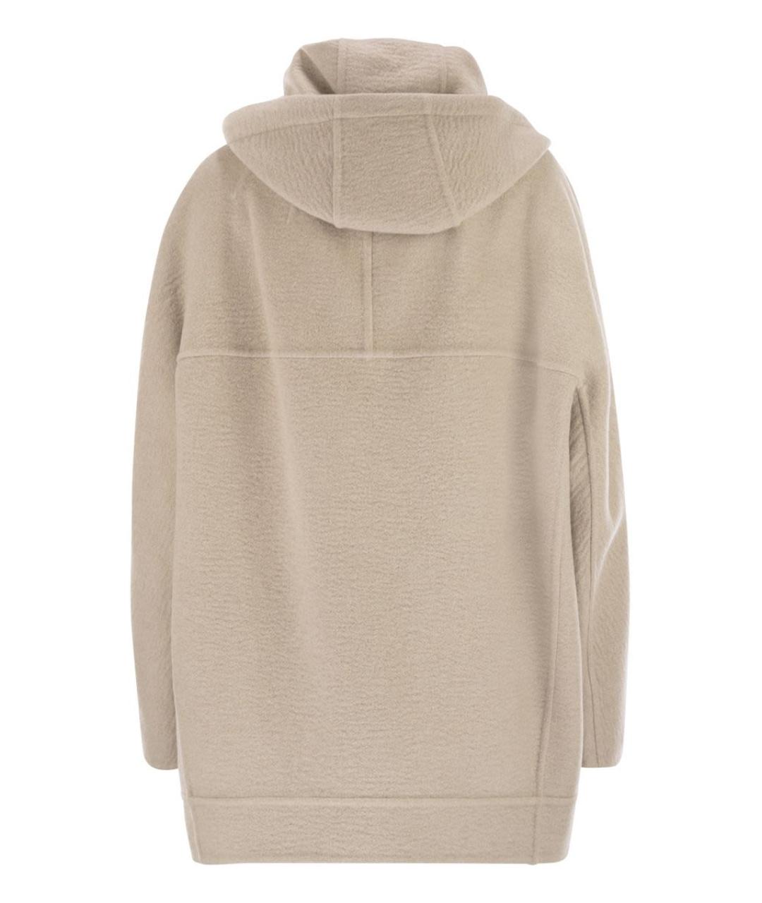 MAX MARA Бежевое кашемировое пальто, фото 2