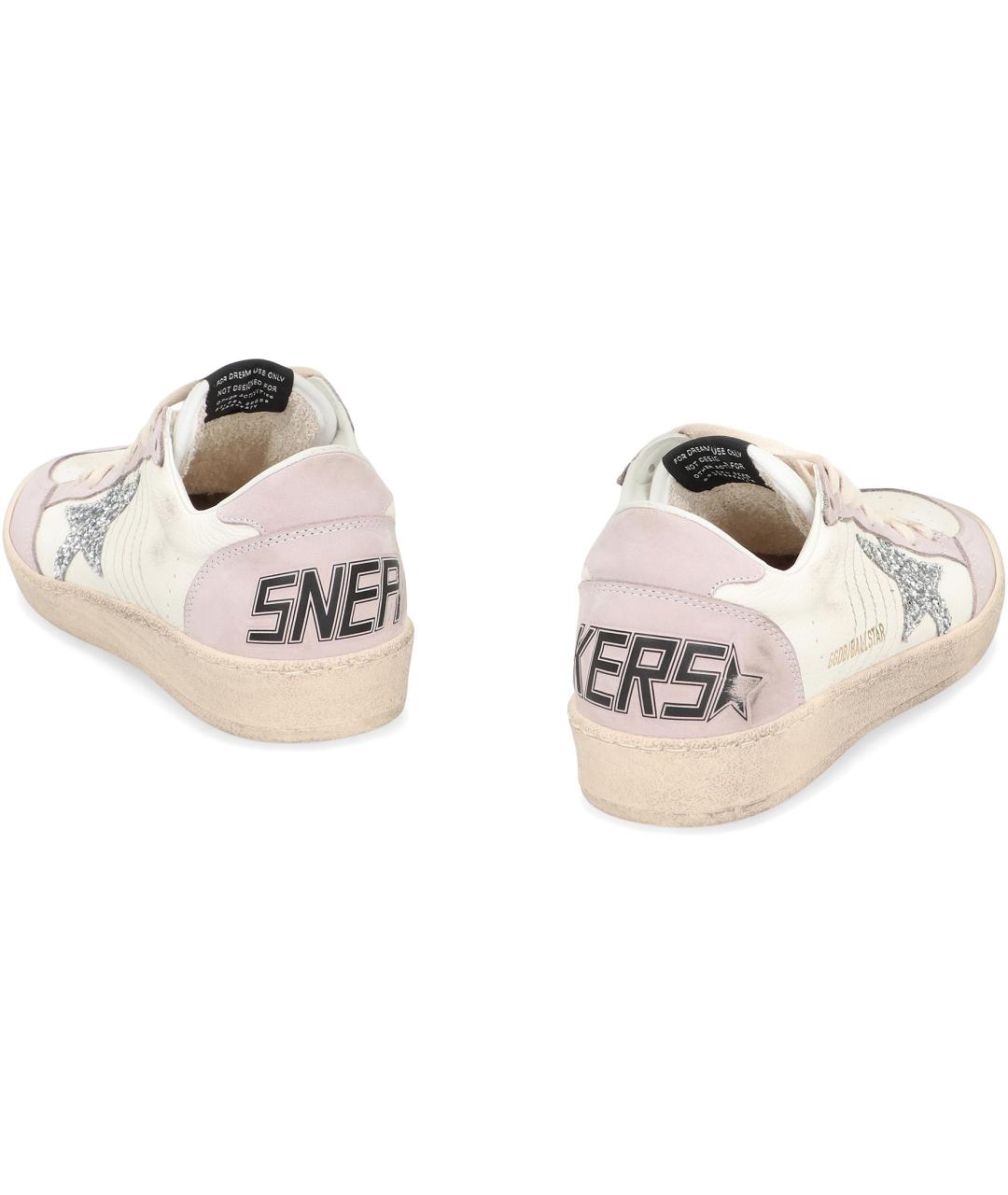 GOLDEN GOOSE DELUXE BRAND Белые синтетические кроссовки, фото 4