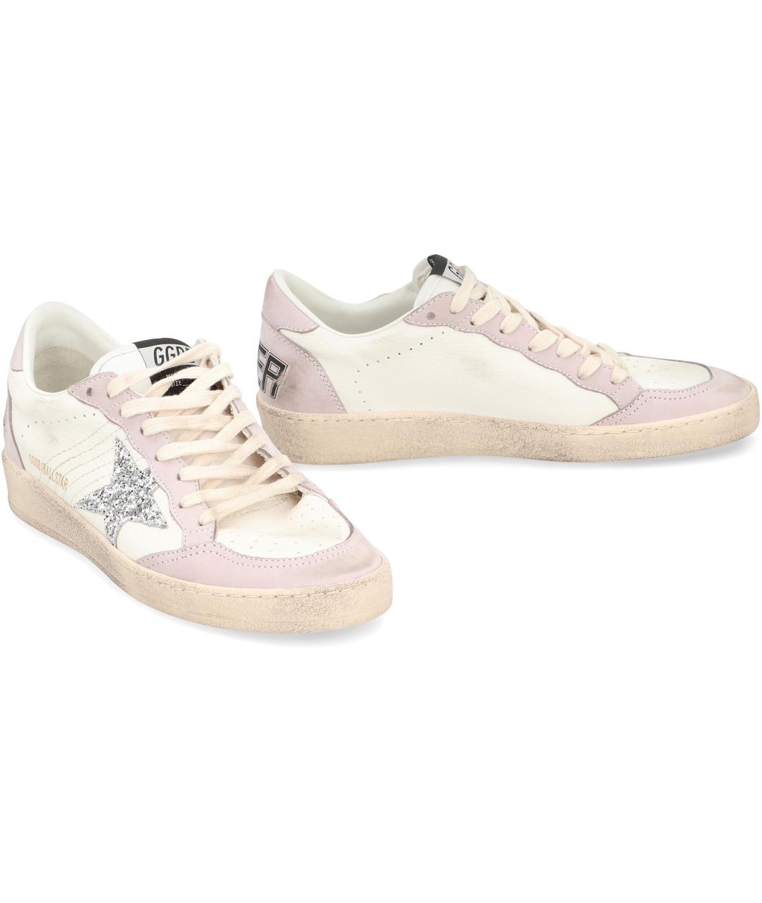 GOLDEN GOOSE DELUXE BRAND Белые синтетические кроссовки, фото 3