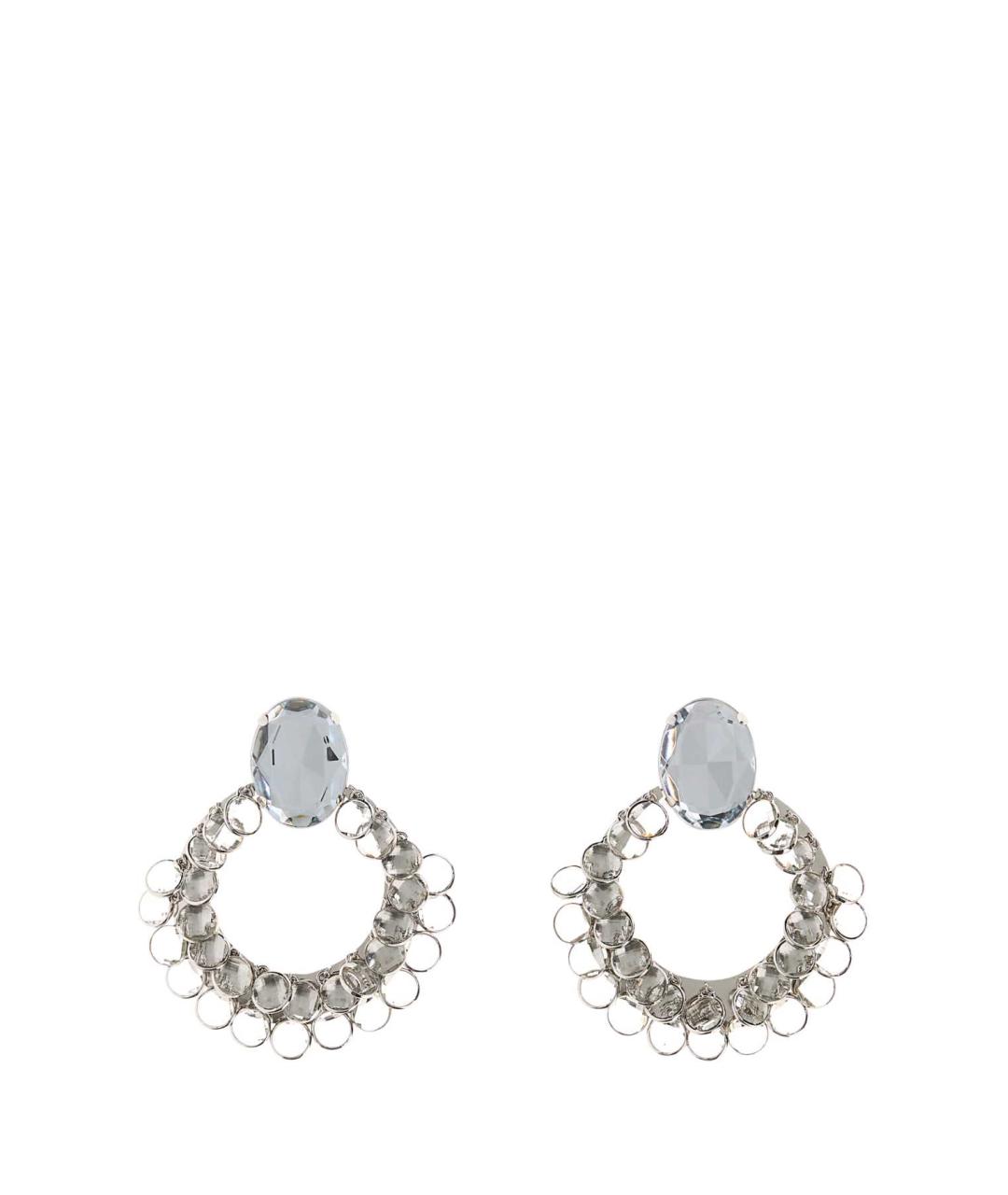 GIVENCHY Серебряные металлические серьги, фото 1