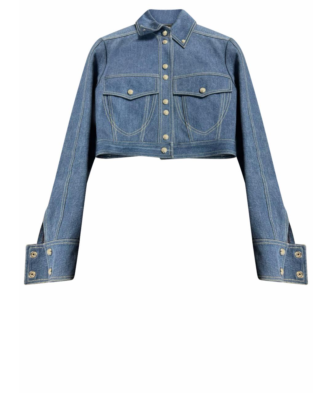 BALMAIN Синяя куртка, фото 1