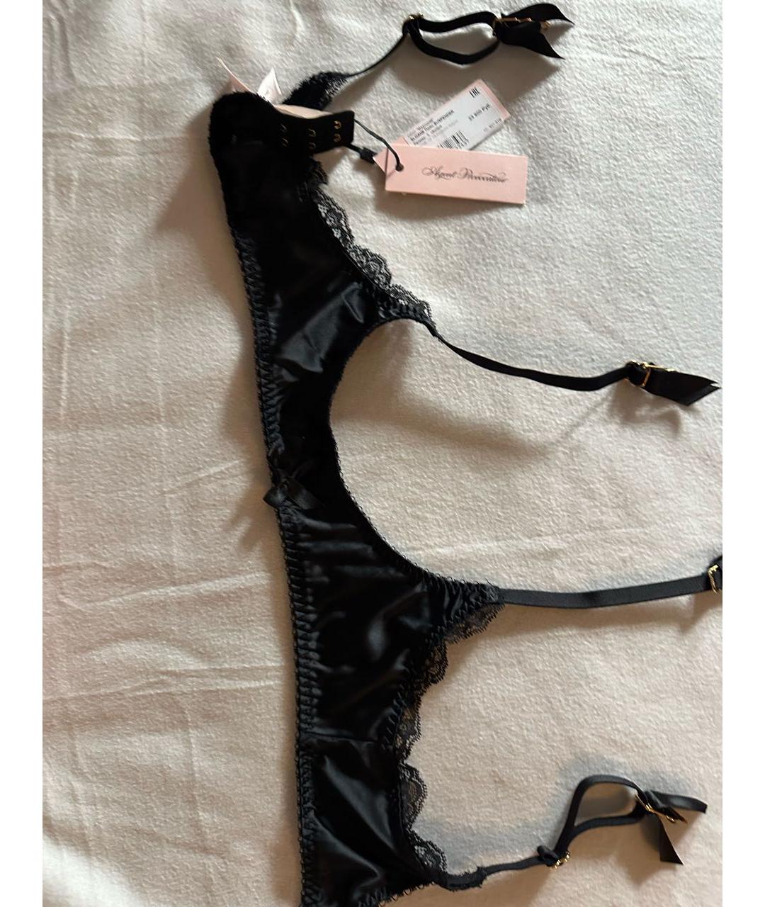 AGENT PROVOCATEUR Черные носки, чулки и колготы, фото 3