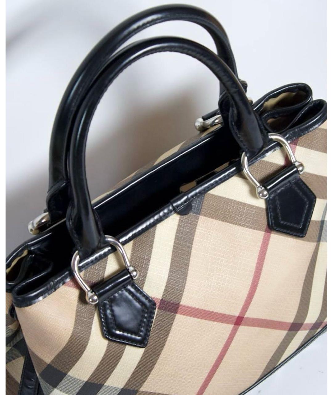 BURBERRY Бежевая сумка тоут, фото 2