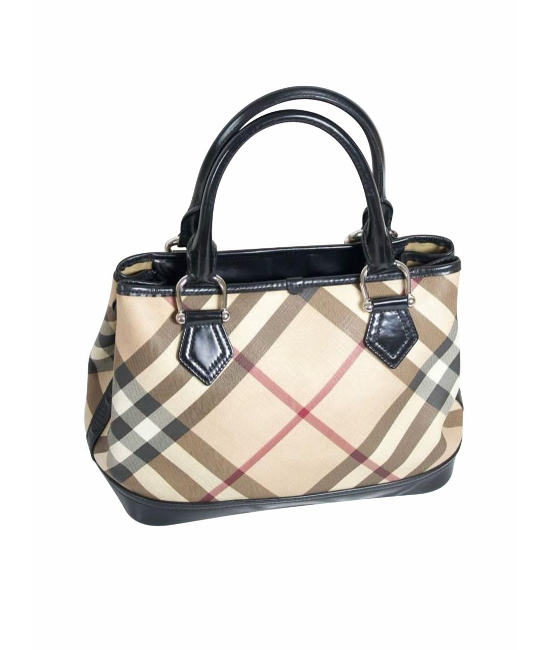 BURBERRY Бежевая сумка тоут, фото 1