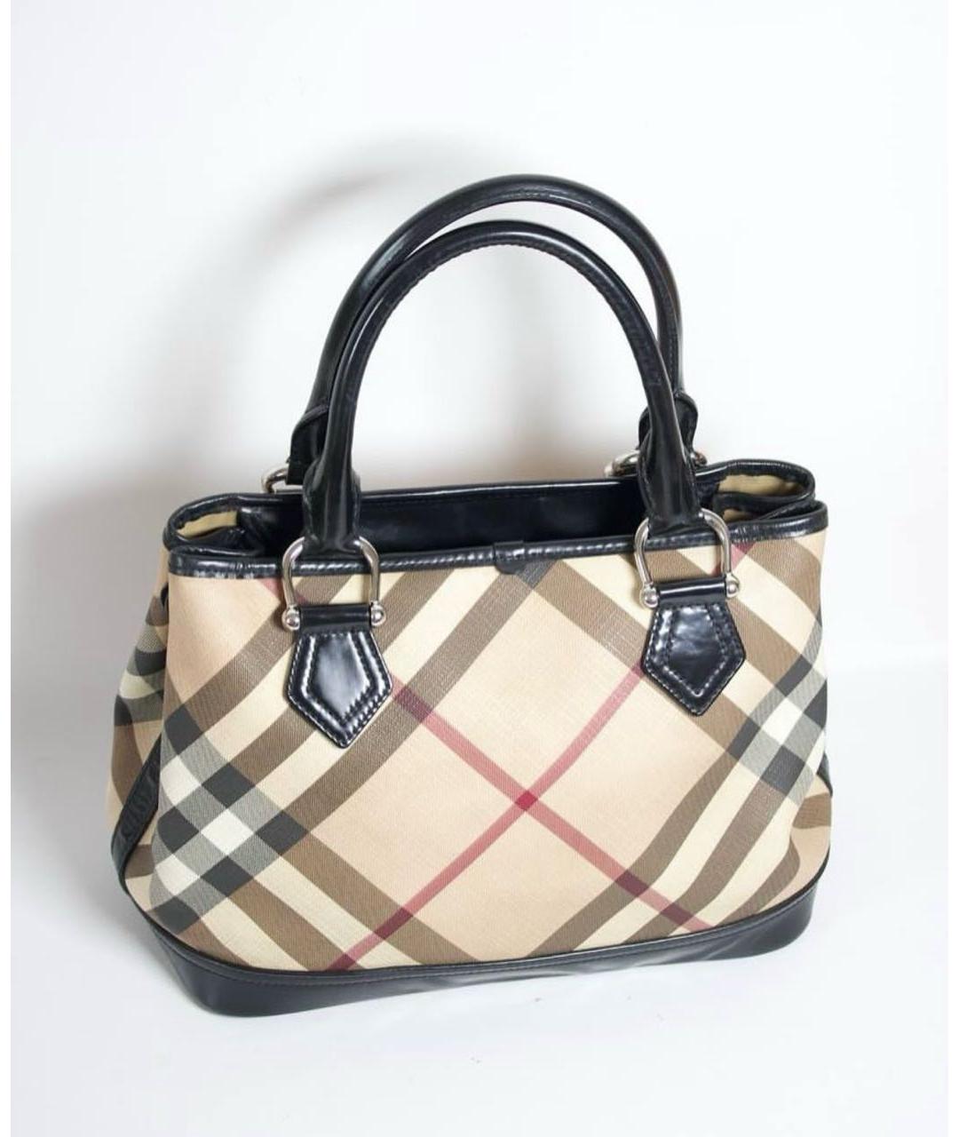BURBERRY Бежевая сумка тоут, фото 6