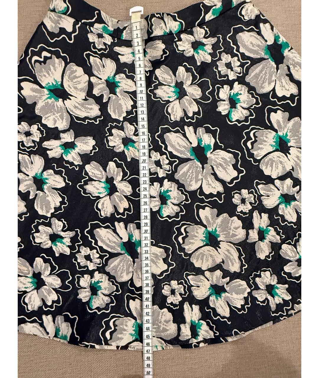 BLUGIRL Мульти полиэстеровая юбка мини, фото 7