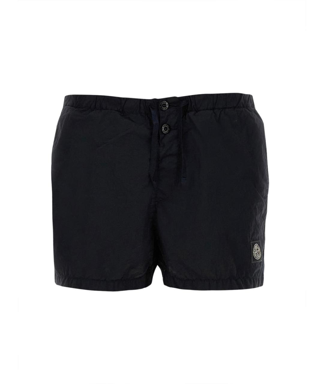 STONE ISLAND Синие полиамидовые плавки, фото 1