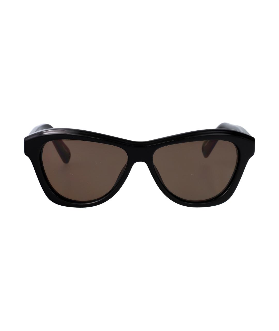 JACQUEMUS Черные солнцезащитные очки, фото 1