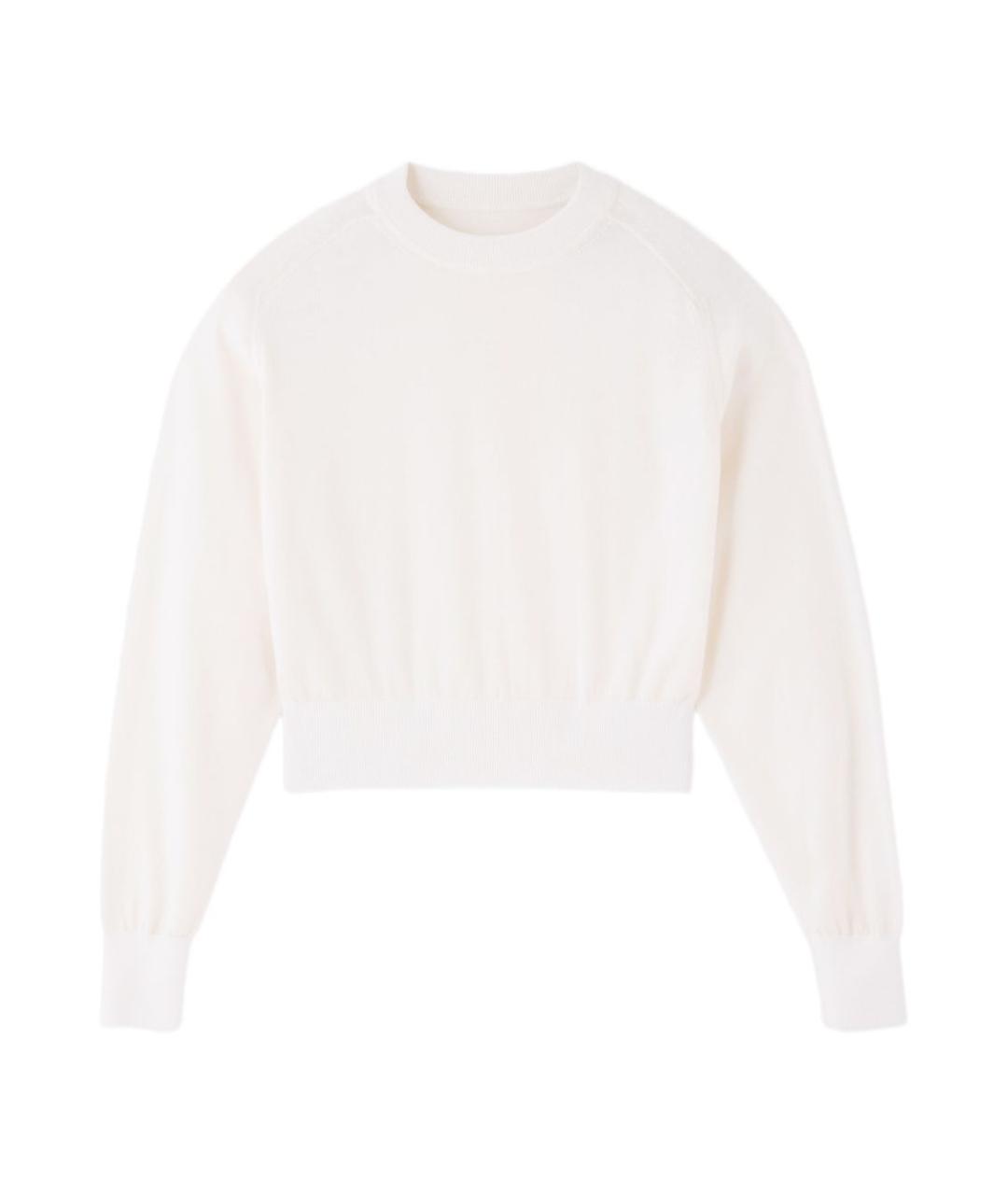 JACQUEMUS Белый шерстяной джемпер / свитер, фото 1