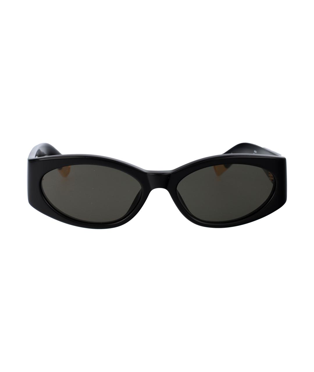 JACQUEMUS Черные солнцезащитные очки, фото 1