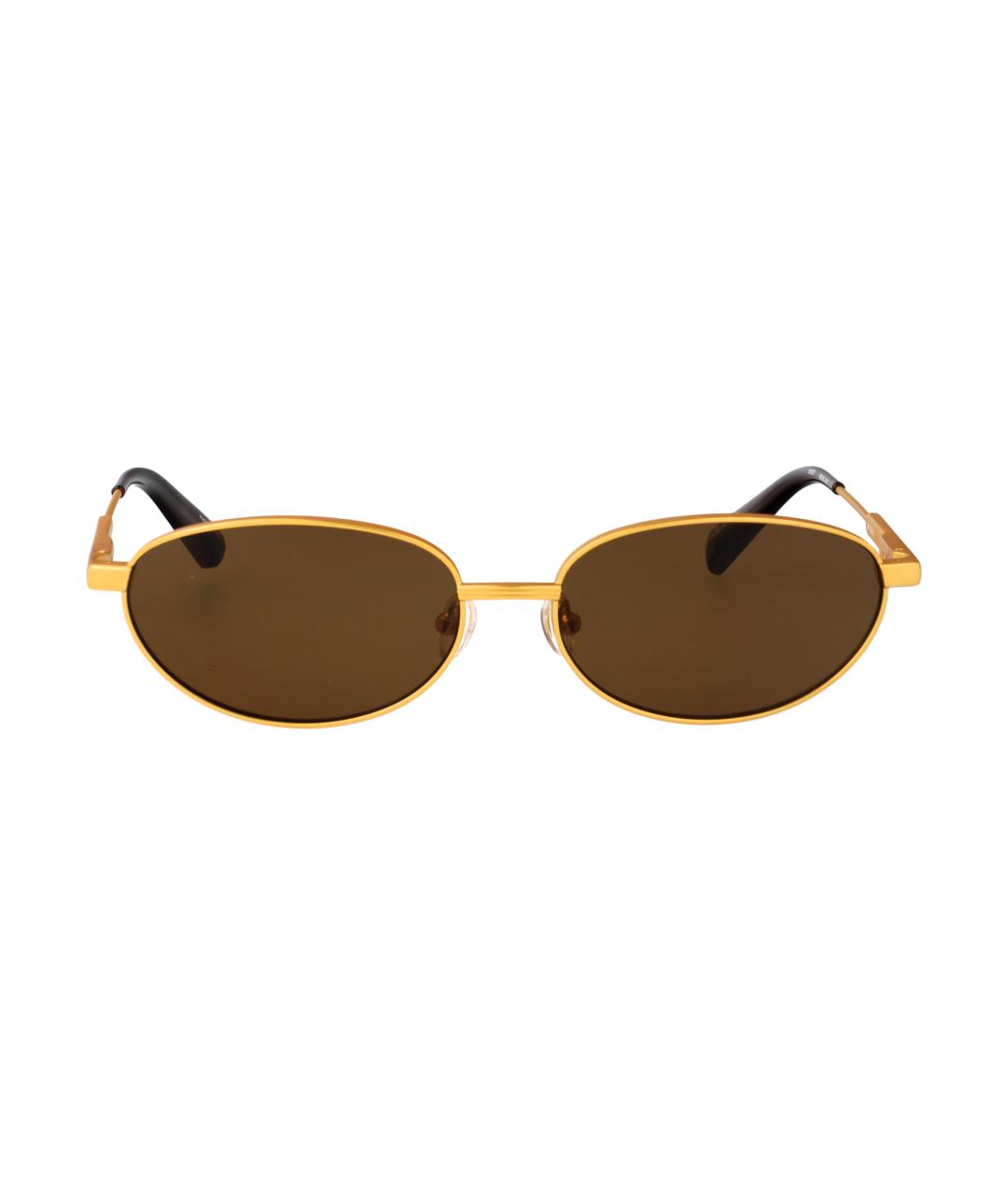 JACQUEMUS Коричневые солнцезащитные очки, фото 1