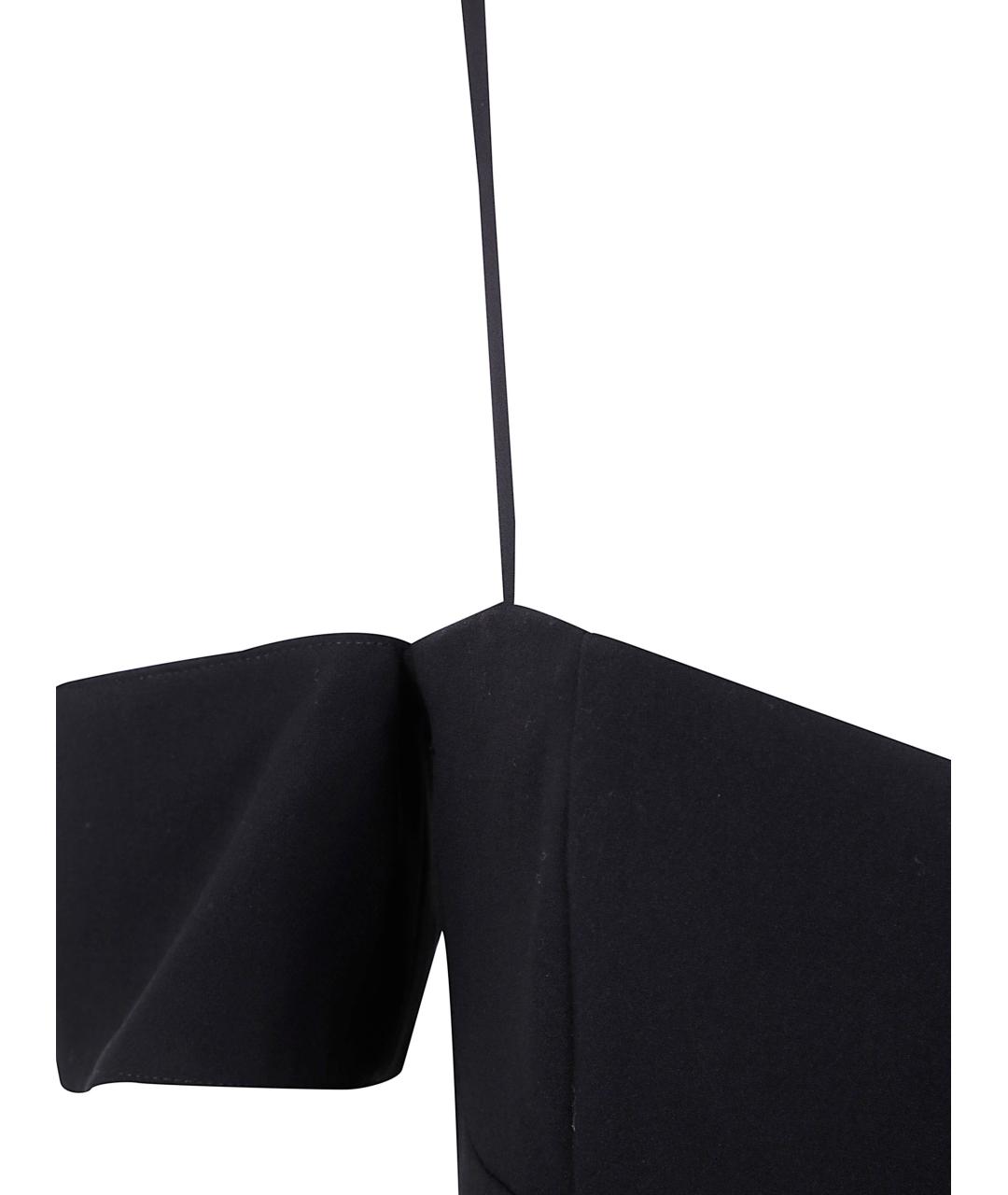 PINKO Черное полиэстеровое повседневное платье, фото 3