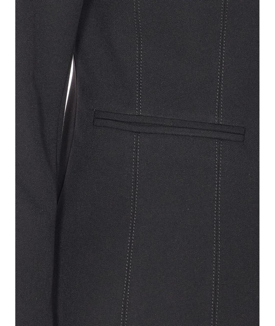 PINKO Черный полиэстеровый жакет/пиджак, фото 3