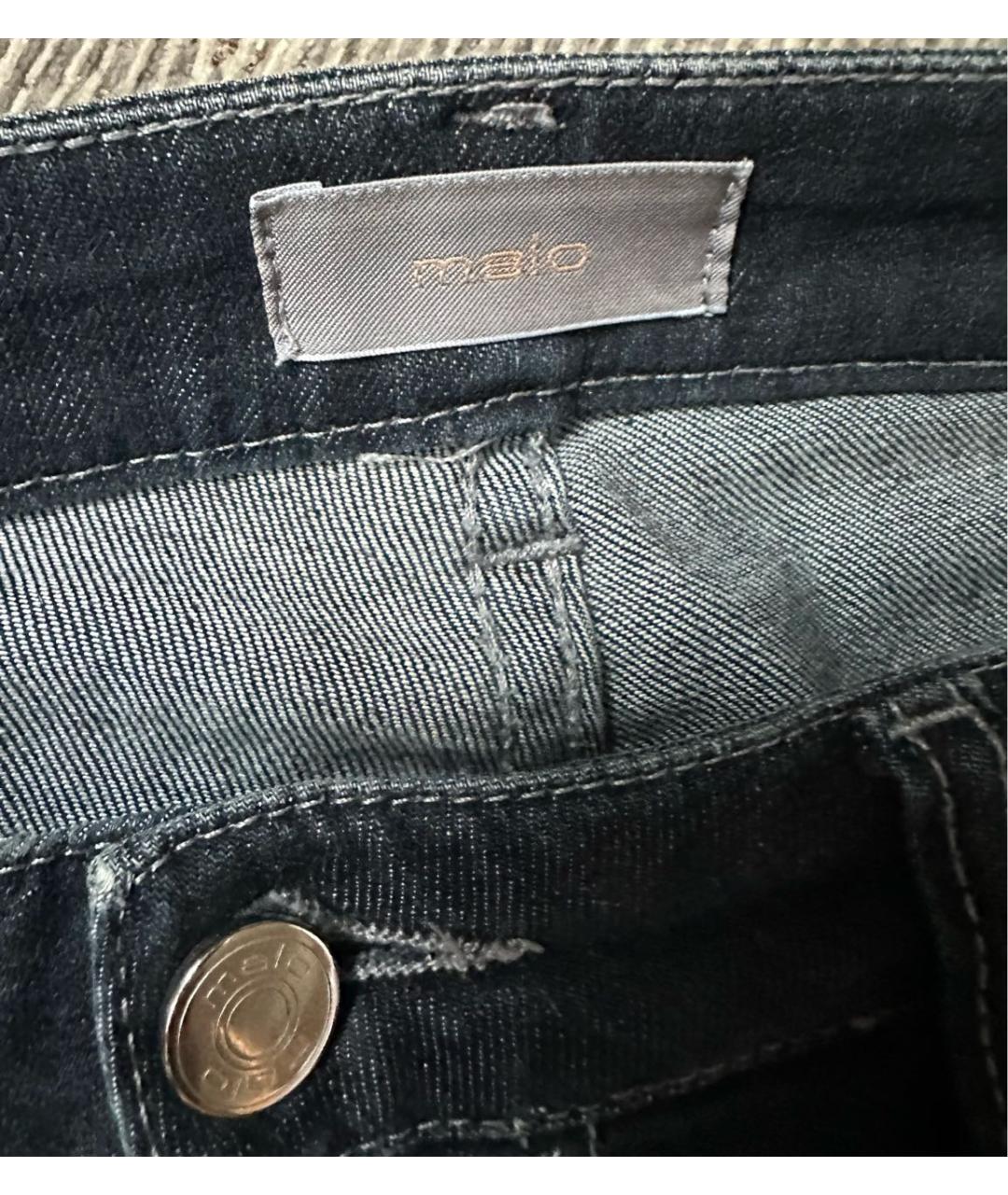 MALO Темно-синие хлопковые джинсы слим, фото 3