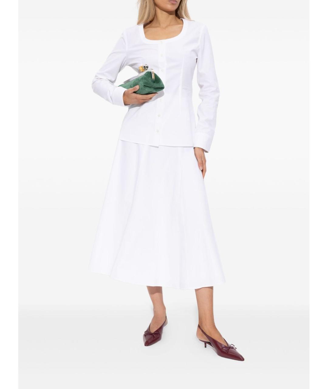 JACQUEMUS Бордовые кожаные туфли, фото 2