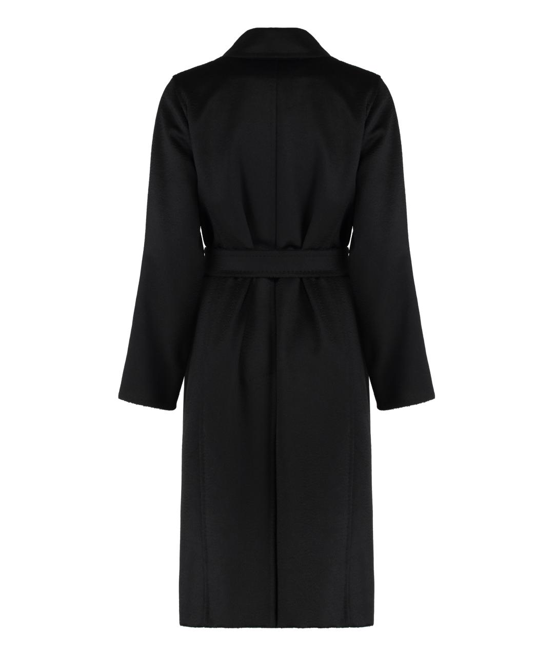 MAX MARA Черное кашемировое пальто, фото 3