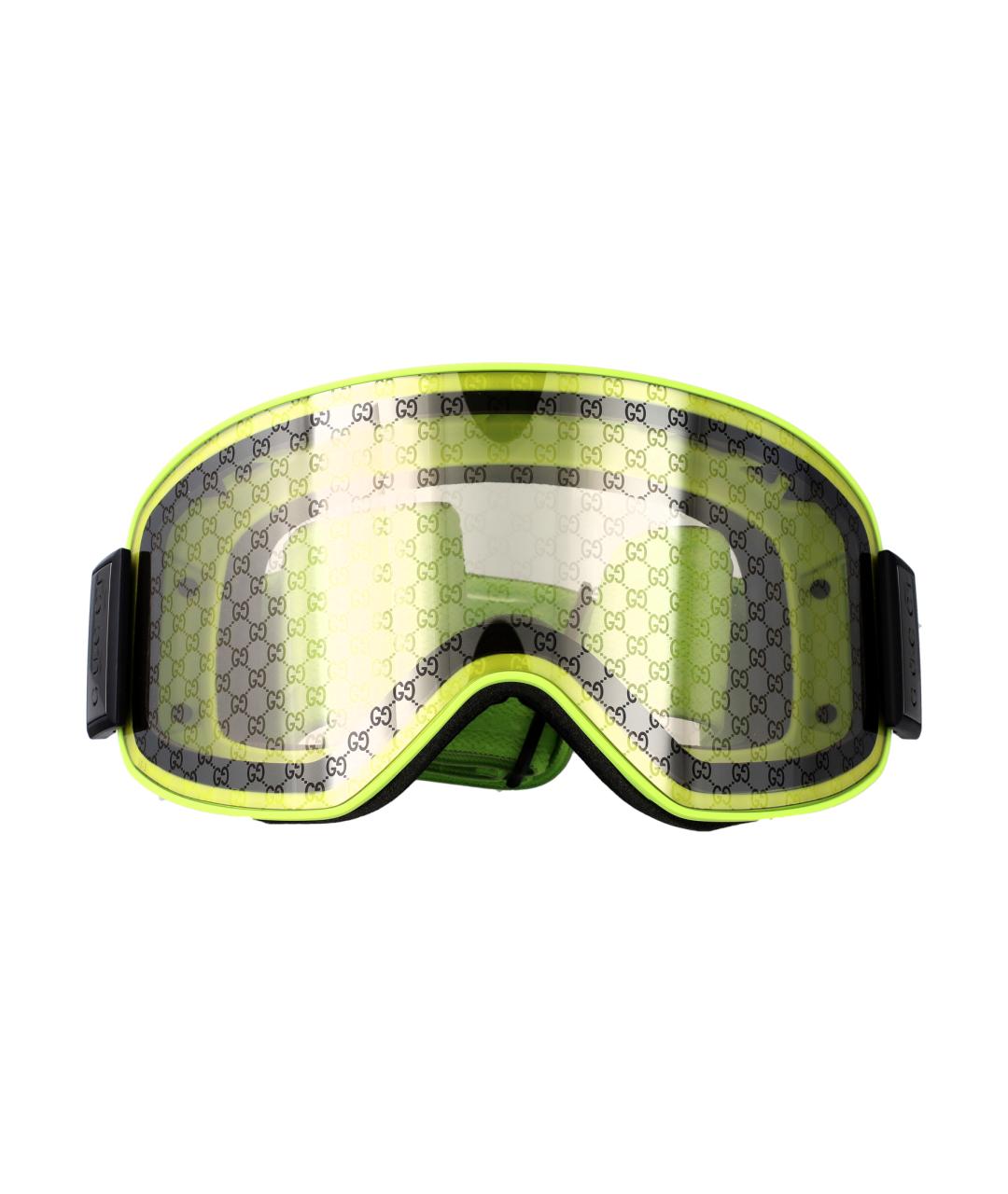 GUCCI Зеленые солнцезащитные очки, фото 1