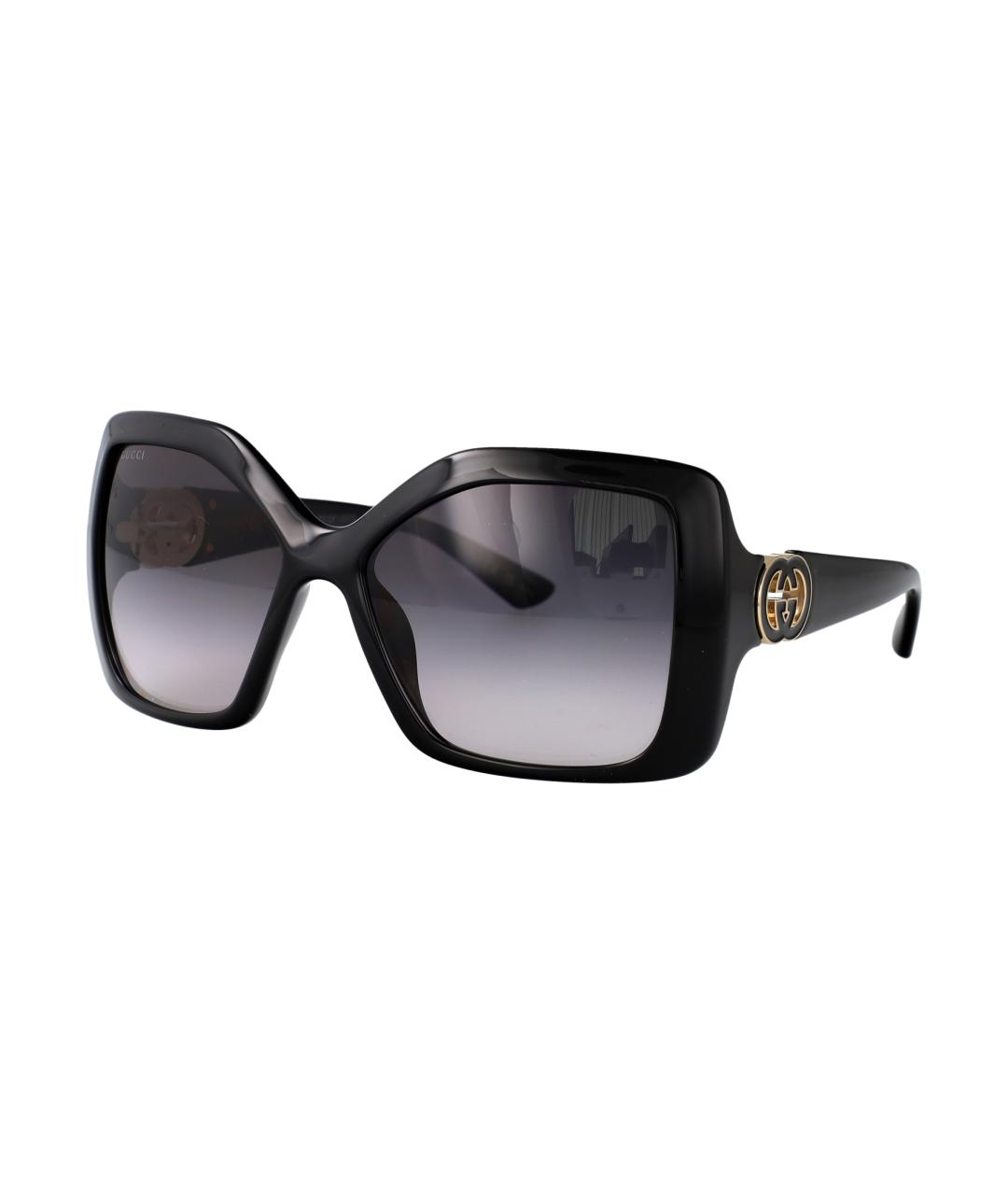 GUCCI Черные деревянные солнцезащитные очки, фото 2