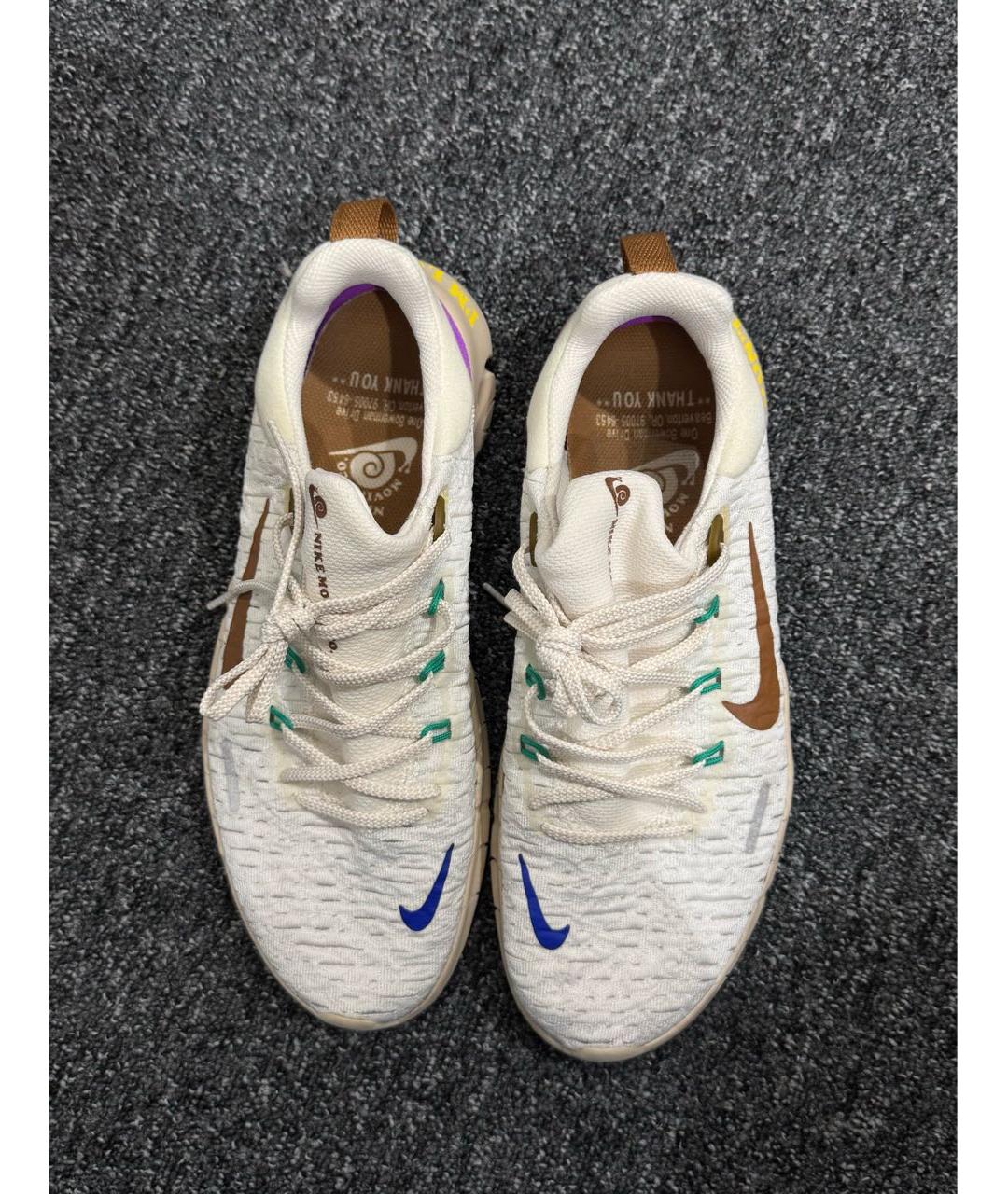 NIKE Бежевые низкие кроссовки / кеды, фото 3