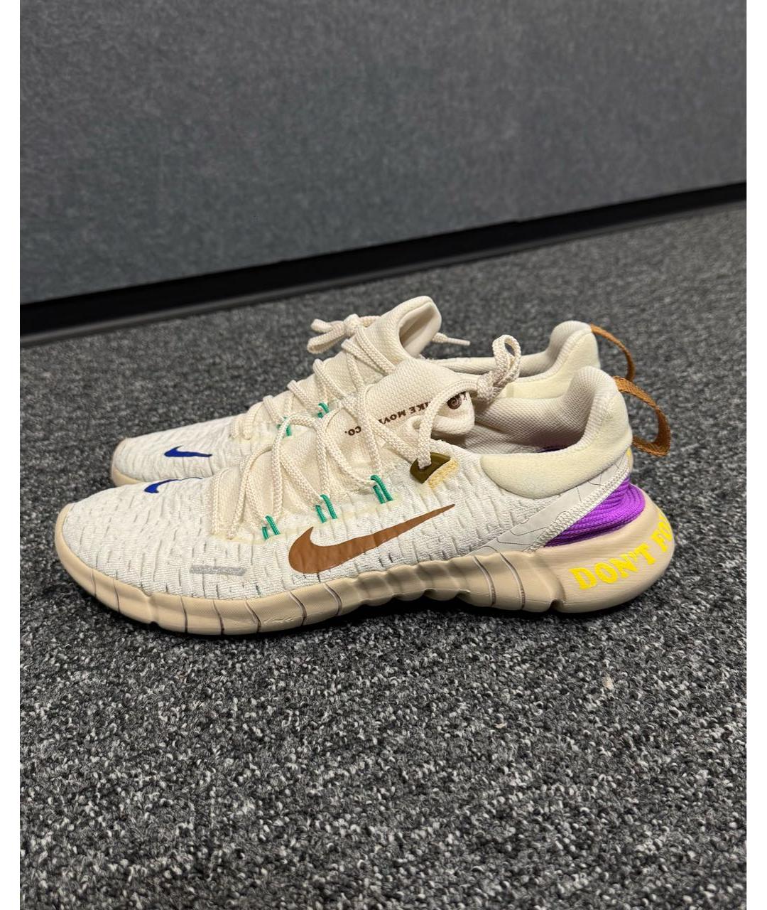 NIKE Бежевые низкие кроссовки / кеды, фото 5