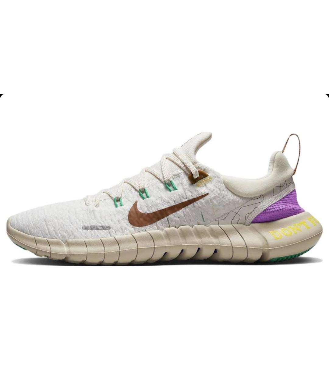NIKE Бежевые низкие кроссовки / кеды, фото 7