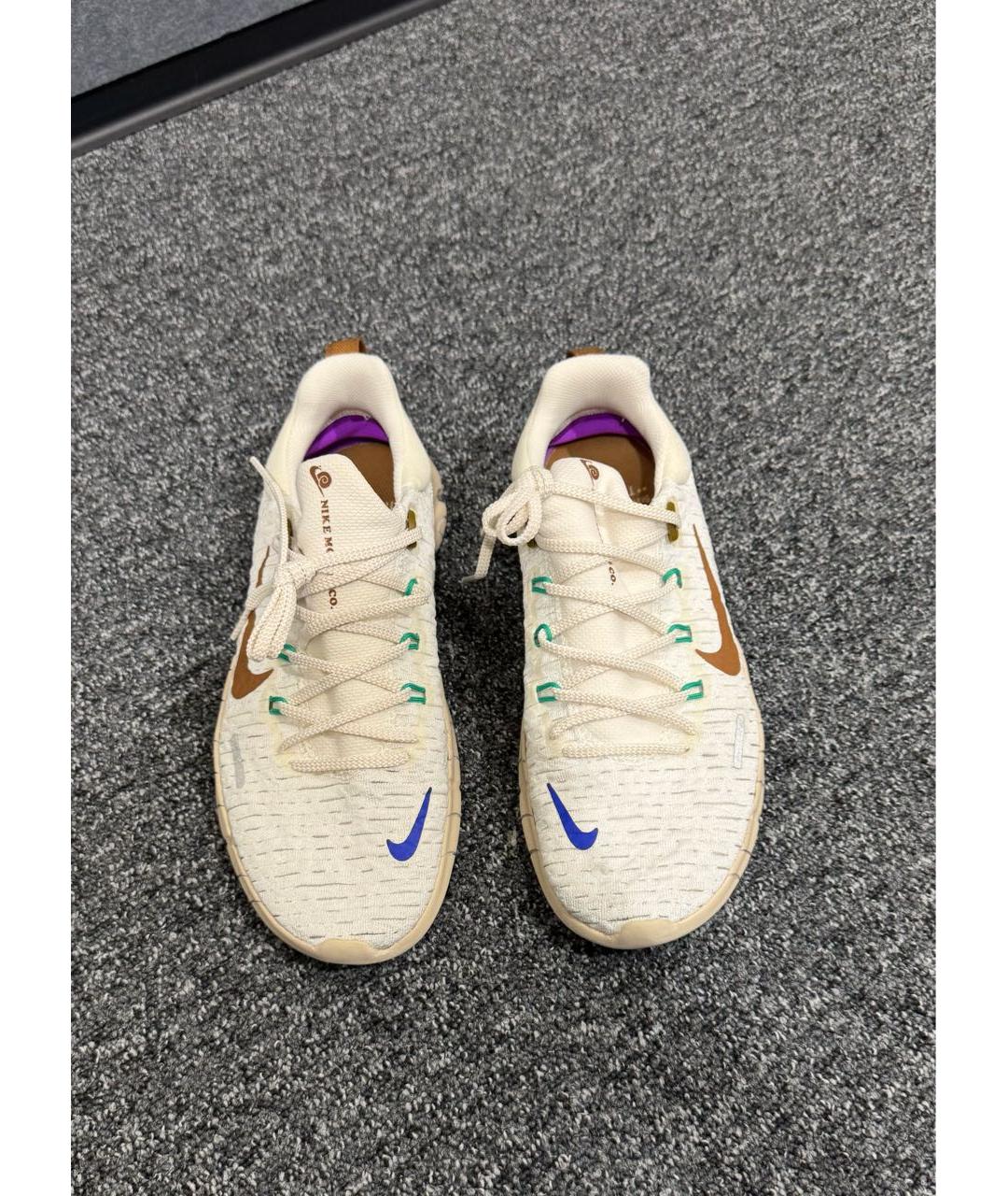 NIKE Бежевые низкие кроссовки / кеды, фото 2