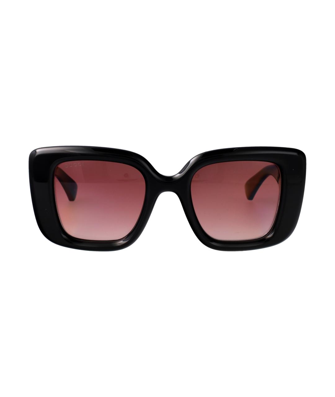 GUCCI Черные солнцезащитные очки, фото 1