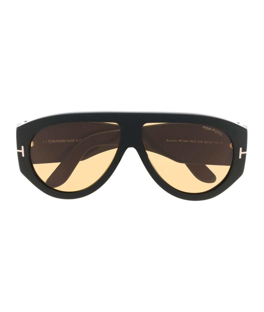 TOM FORD Черные солнцезащитные очки, фото 1