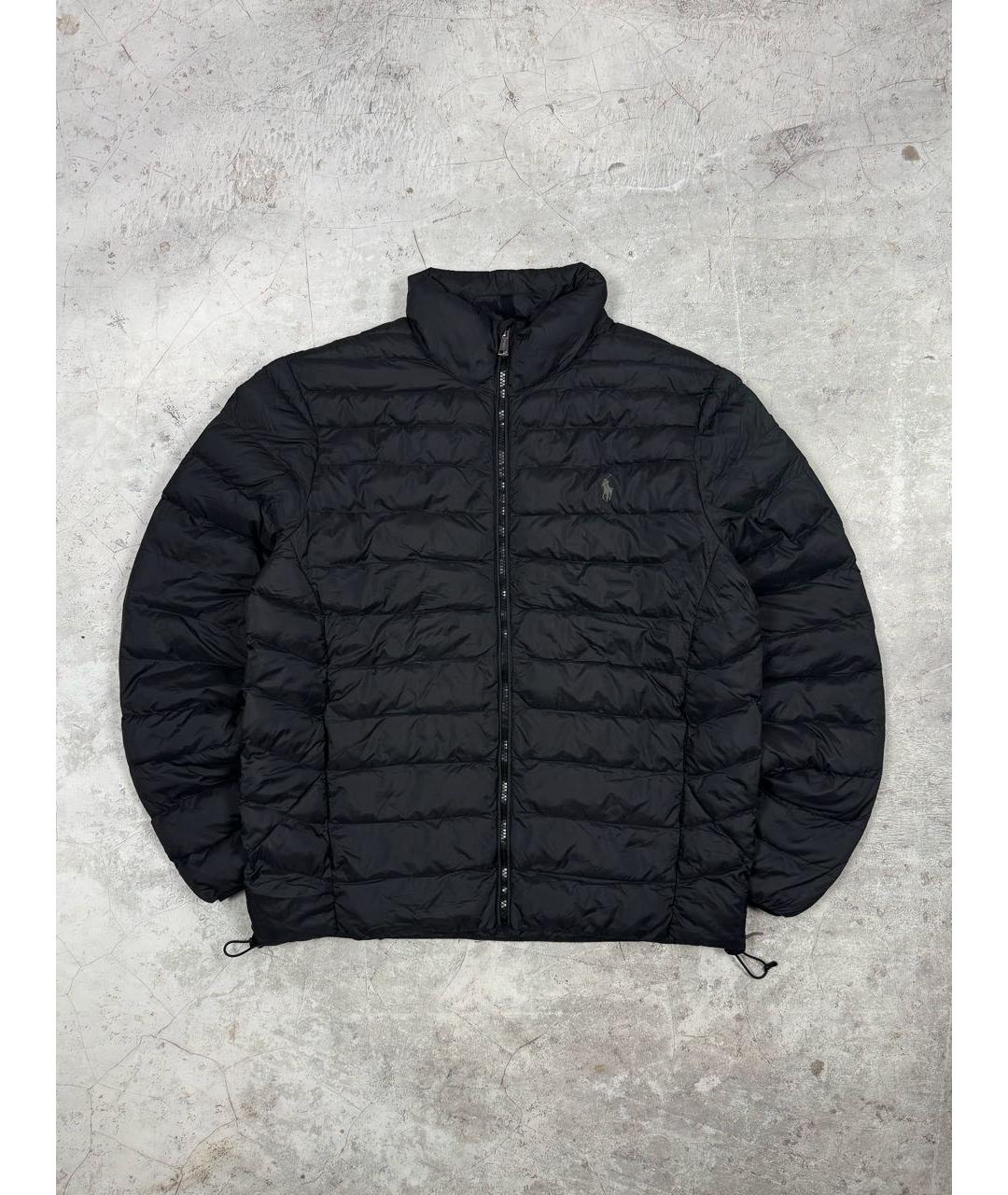 POLO RALPH LAUREN Черная полиэстеровая куртка, фото 9