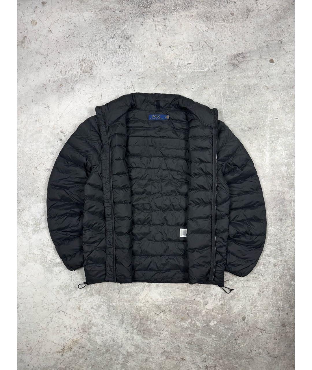 POLO RALPH LAUREN Черная полиэстеровая куртка, фото 3