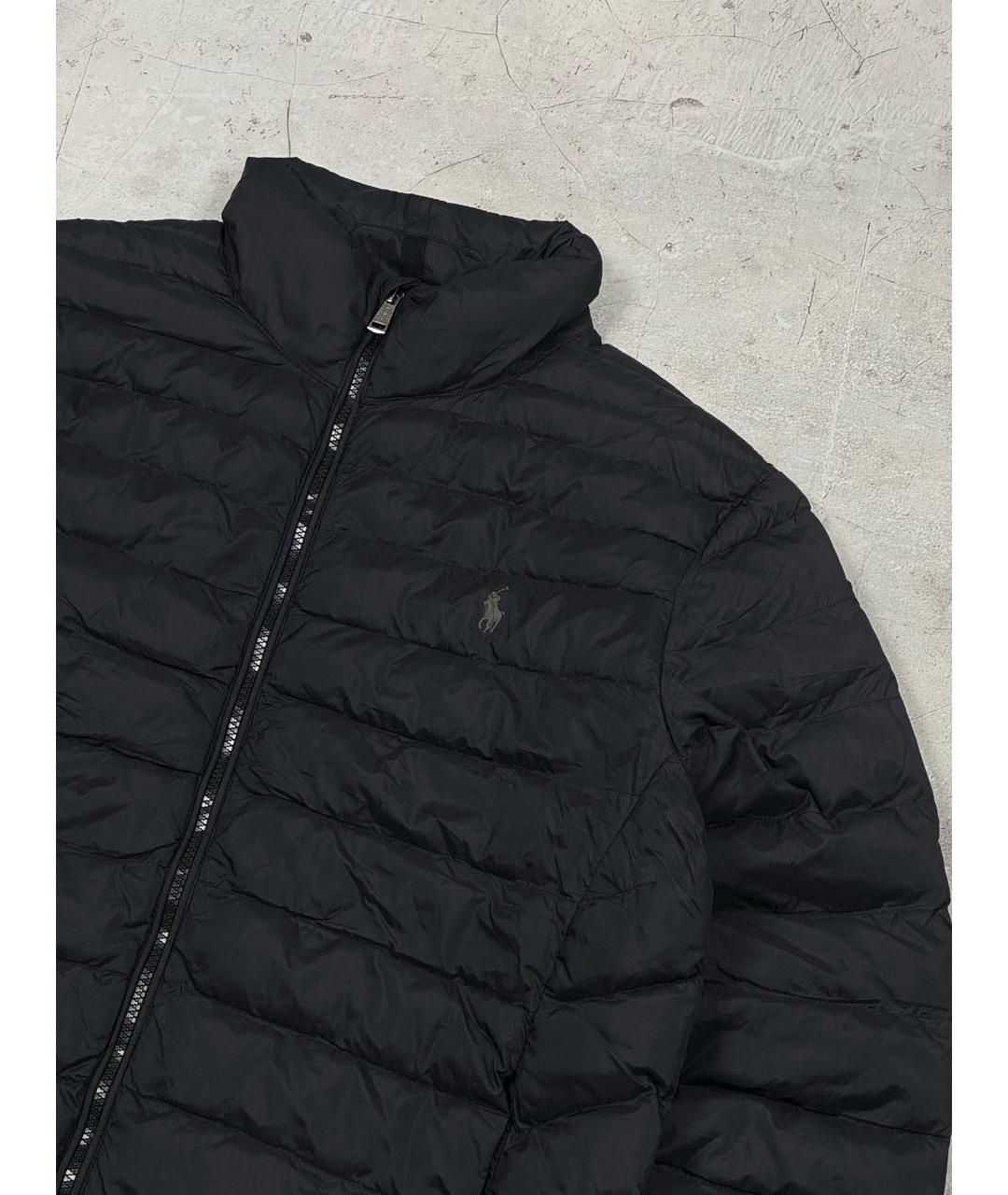 POLO RALPH LAUREN Черная полиэстеровая куртка, фото 4