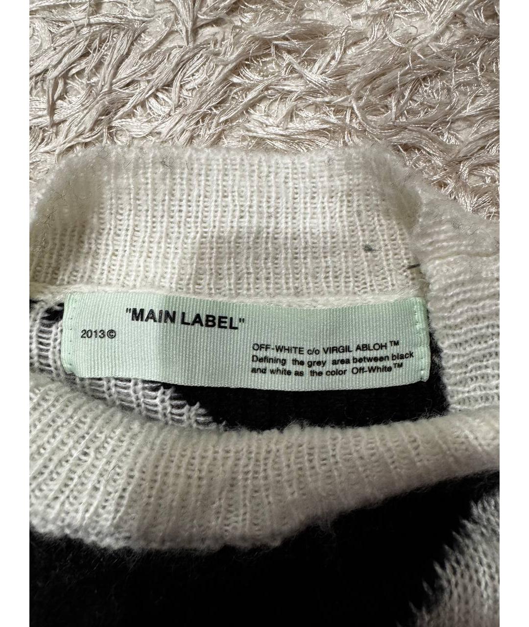 OFF-WHITE Черный джемпер / свитер, фото 2