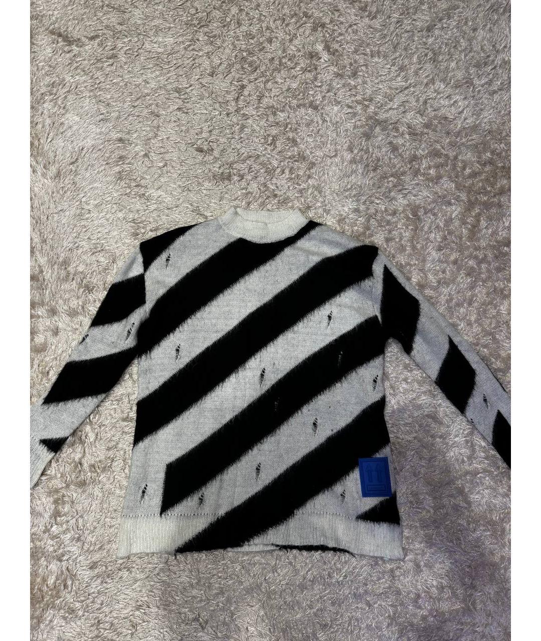 OFF-WHITE Черный джемпер / свитер, фото 4