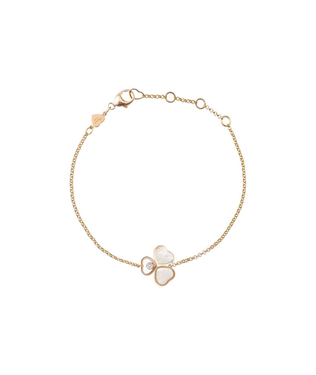CHOPARD Желтый браслет из розового золота, фото 5