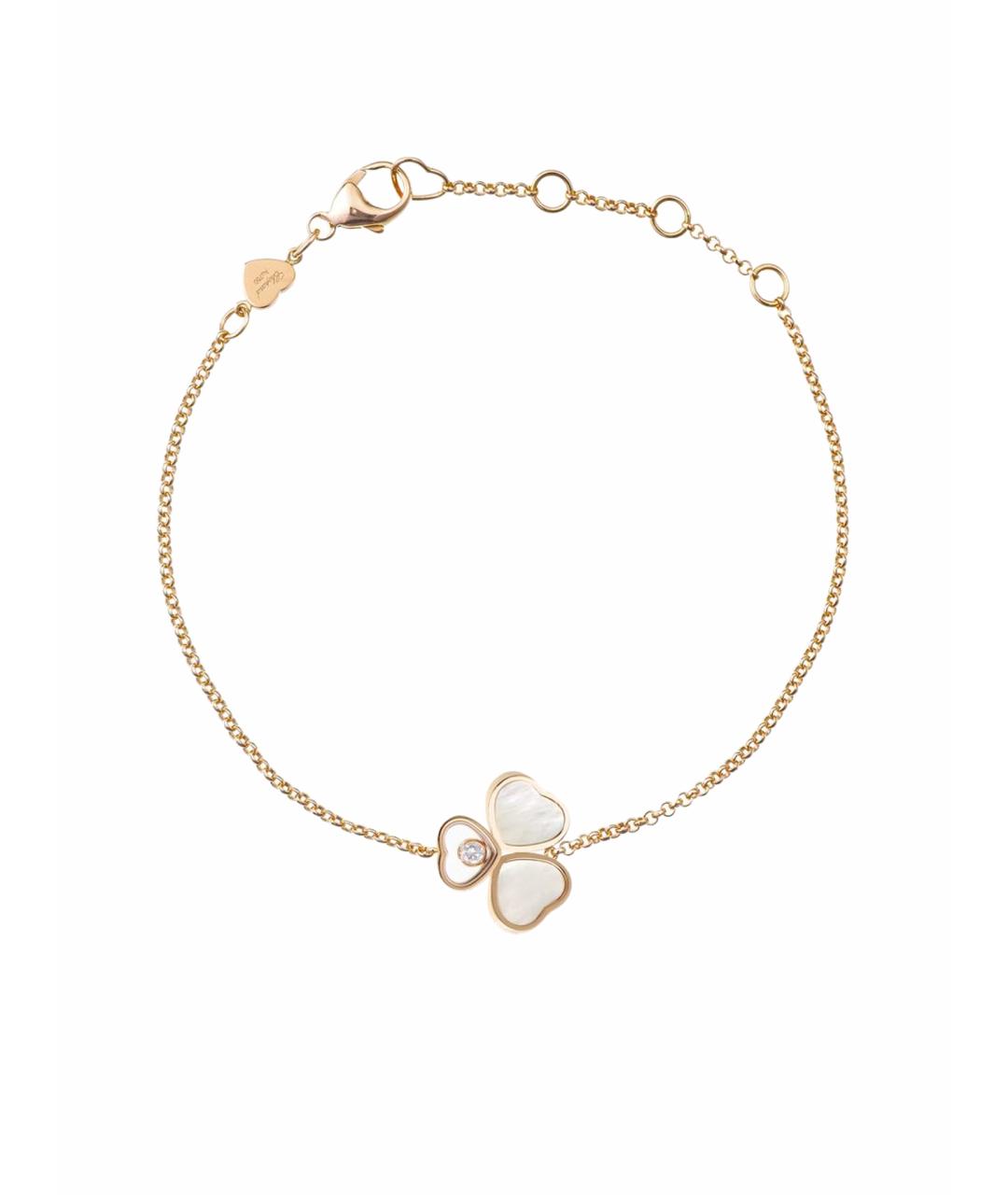 CHOPARD Желтый браслет из розового золота, фото 1