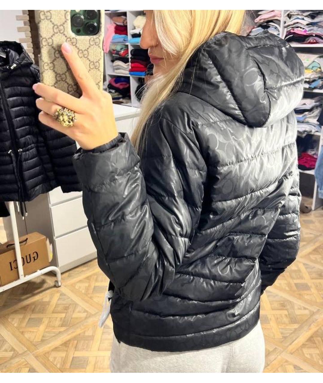 COACH Черная куртка, фото 2