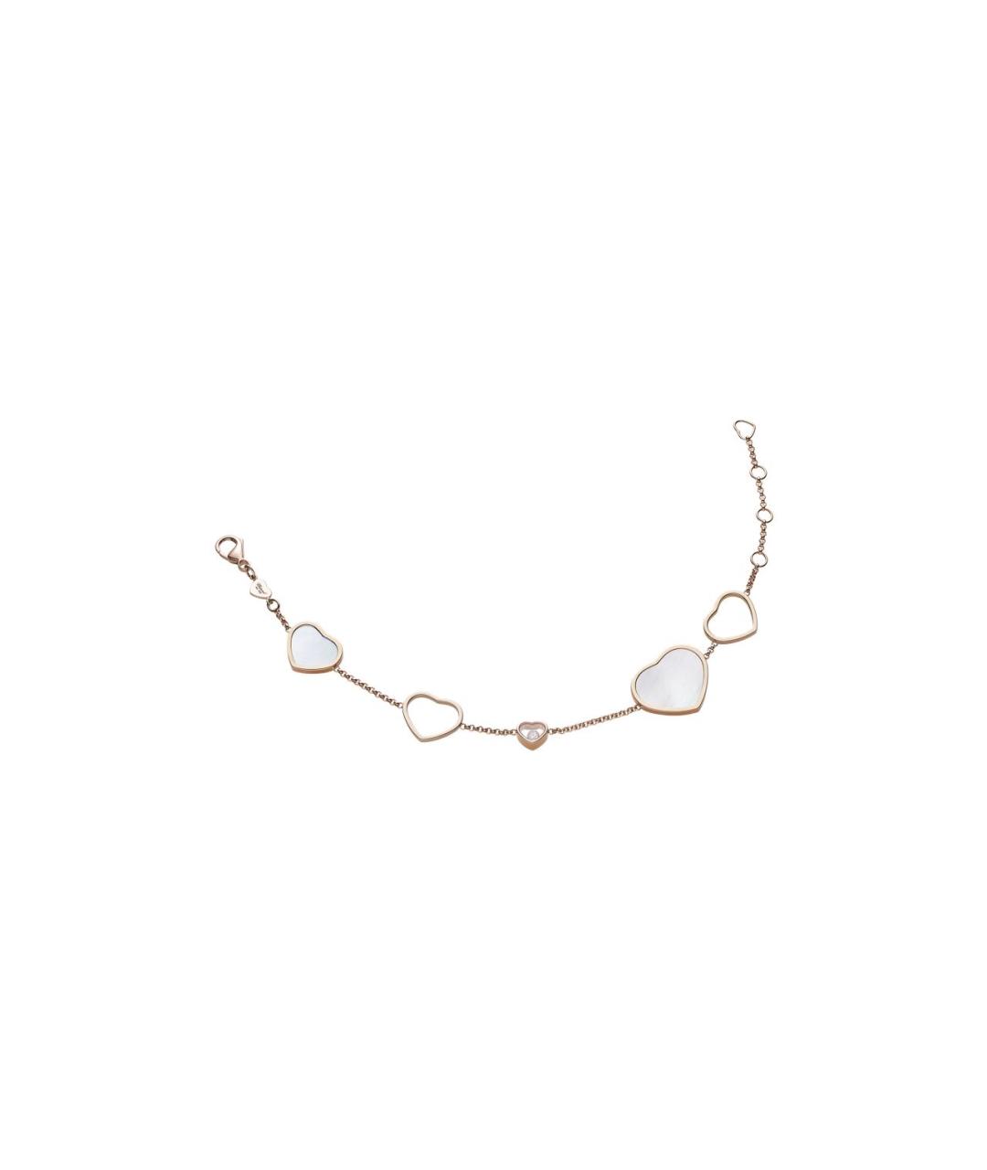CHOPARD Желтый браслет из розового золота, фото 2