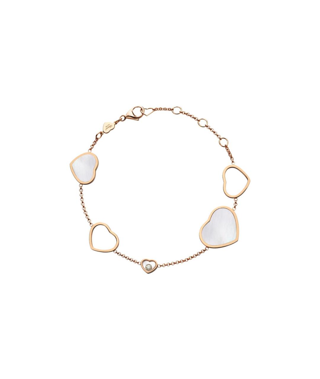 CHOPARD Желтый браслет из розового золота, фото 5