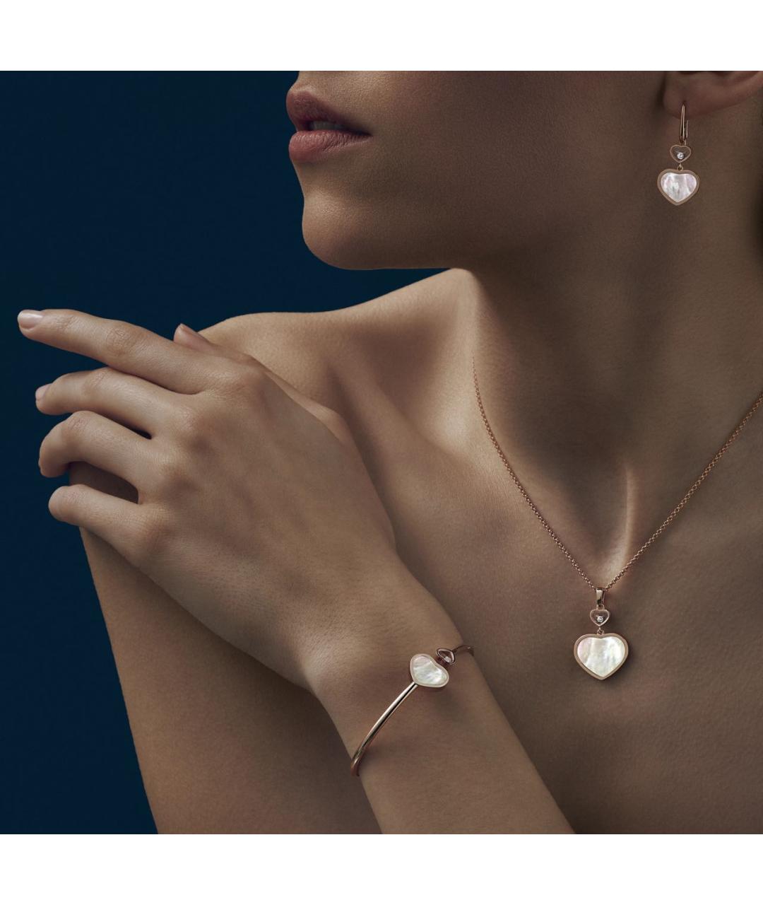 CHOPARD Желтый браслет из розового золота, фото 4